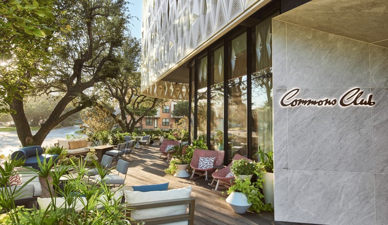 Commons Club Entrance